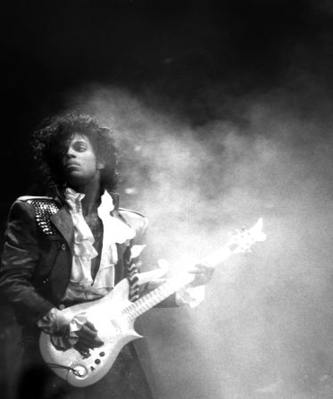 Singer and songwriter Prince performs onstage during his Purple Rain Tour in 1984. The artist, who pioneered "the Minneapolis sound" and took on the music industry in his fight for creative freedom, <a href="index.php?page=&url=http%3A%2F%2Fwww.cnn.com%2F2016%2F04%2F21%2Fentertainment%2Fprince-estate-death%2Findex.html" target="_blank">died</a> in April 2016 at age 57.