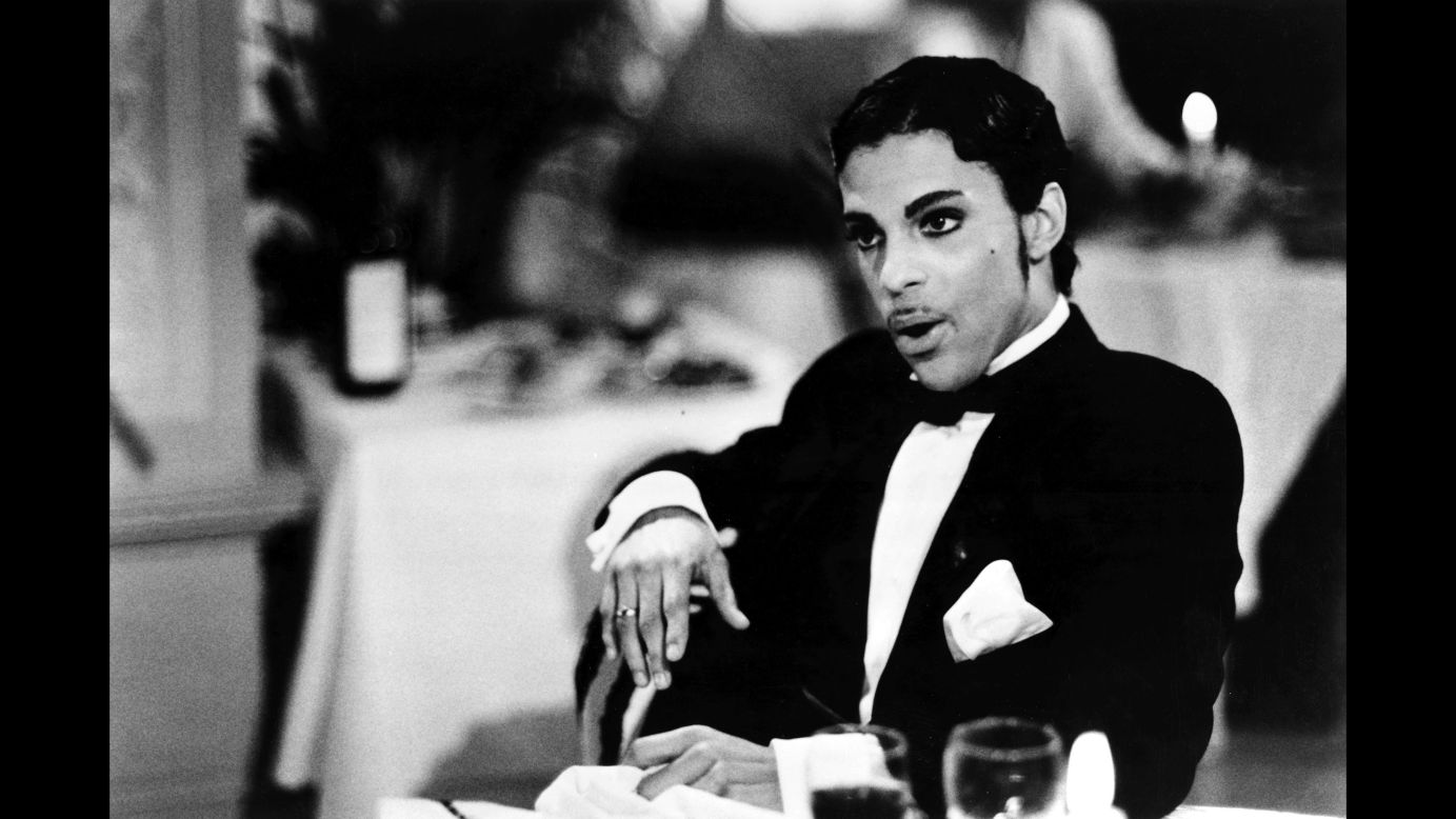 Prince in a scene from the 1986 film "Under the Cherry Moon."