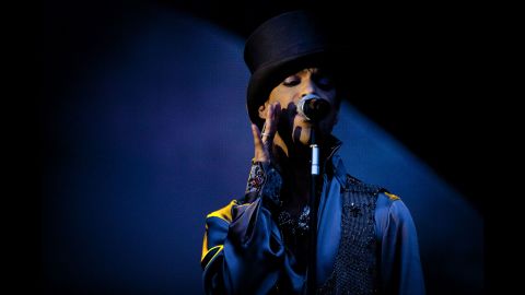 Prince performing at the Femoren on August 6, 2011, in Copenhagen, Denmark.
