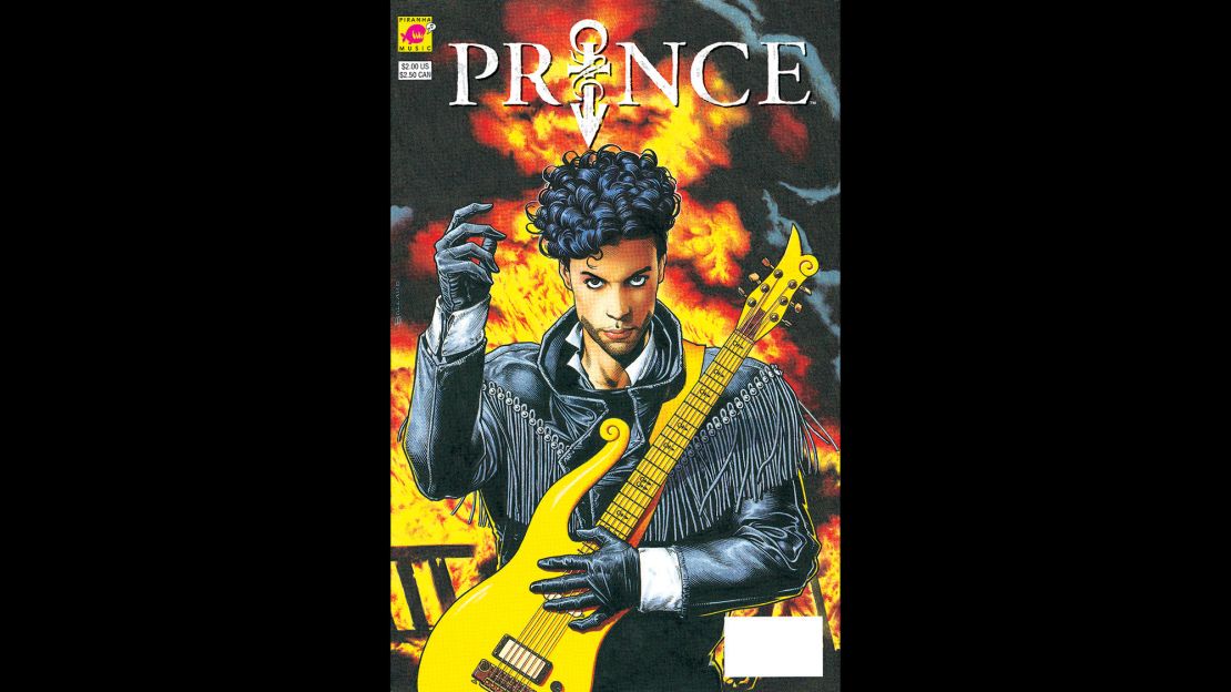 The comic book was selftitled "Prince."