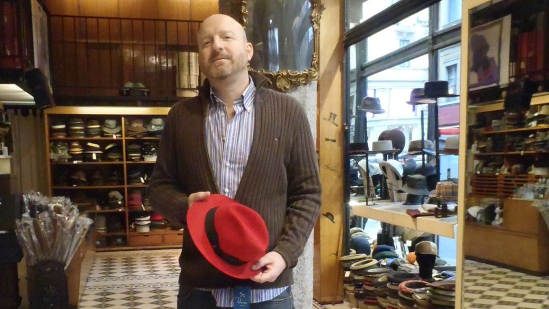 "A hat is much more than a simple accessory," says Matteo Mutinelli, the current owner of this family-run chapeau shop. "It's a distinctive element of one's personality."