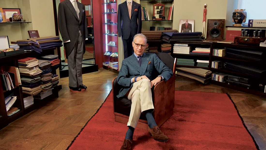 Italy's northern capital may be all about fashion but there's more to Milan than the famous brands. Take men's clothing store N.H Sartoria, N.H Sartoria, founded by Federico Ceschi. 