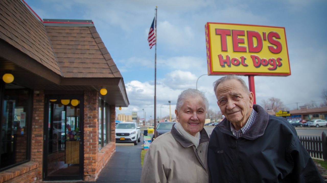Dolores, 85, and Richard Peters, 84, have been married since 1954 and have lived in Tonawanda, New York, just north of Buffalo, for more than 60 years. One recent afternoon over lunch at Ted's Hot Dogs, the Peterses said they've seen the population in their community change over the years, with younger people moving away in search of better jobs. Both voted for President Barack Obama twice. Neither of them planned to vote in the New York primary this year, and they haven't made up their minds about the general election. Dolores Peters says that she likes John Kasich because he seems "down-to-earth" and "honest as the day is long" and that she would have a tough time choosing between Kasich and Hillary Clinton. Bernie Sanders, meanwhile, is someone she would love to have as a neighbor, but she is not sold on the Vermont senator as a presidential candidate: "His solutions are way out there. Just too far out."