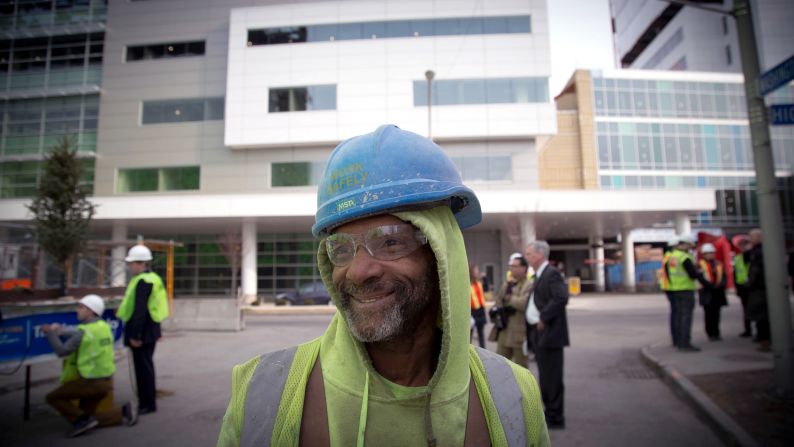 Greg Carter, 57, was born and raised in Buffalo and works in construction at the University of Buffalo's new medical school. He said he is raising an 18-month-old daughter on his own, and when asked about his top issue during this election, he said, "Our kids are our future. It's about the kids."Carter voted for Obama in 2008 and 2012 -- "He's done a whole lot for the people," he says -- and is supporting Clinton this time. "She knows what she's doing because her husband was president," he said of the Democratic front-runner. Carter fears the possibility of Trump becoming the country's next leader: "Trump, man. If he wins, we're done. He's a joke." 