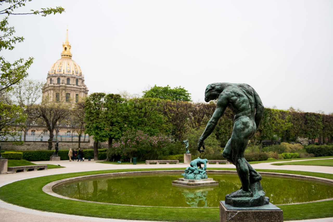 The city's historic architecture and statutes are temporarily sharing their space with the race track's protective barriers.  