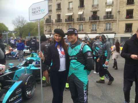 Formula E is targeting new city-centre venues for season three and beyond, including Hong Kong and New York.  "I'm sure we will be racing in all the major cities around the world, it's just going to blow!" predicted Formula E champion Nelson Piquet Jr, seen here on the Paris grid.