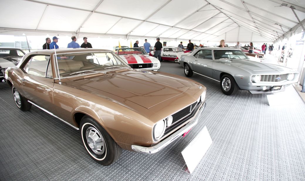From classic Chevrolet Camaros, pictured at Detroit's Camaro Museum...
