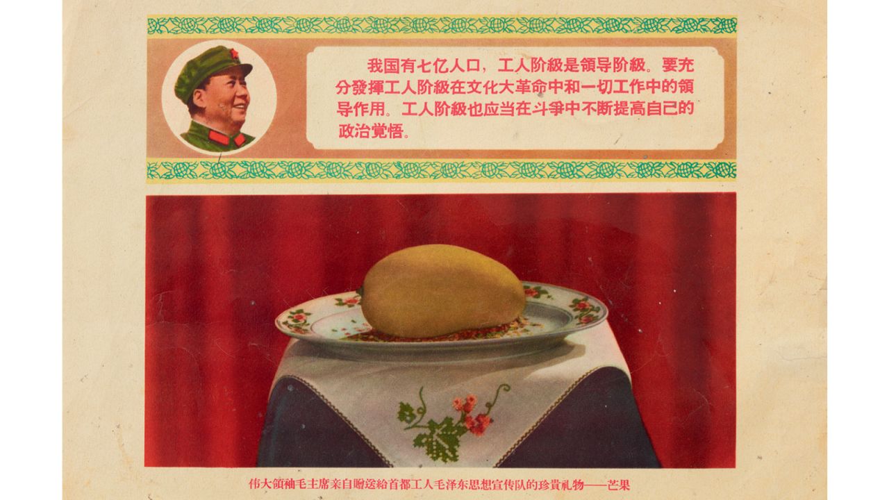 To bring the students under control, Mao had founded "Worker-Peasant Mao Zedong Thought Propaganda Groups" and ordered the mangoes to be given to one of these groups at Tsinghua University.
