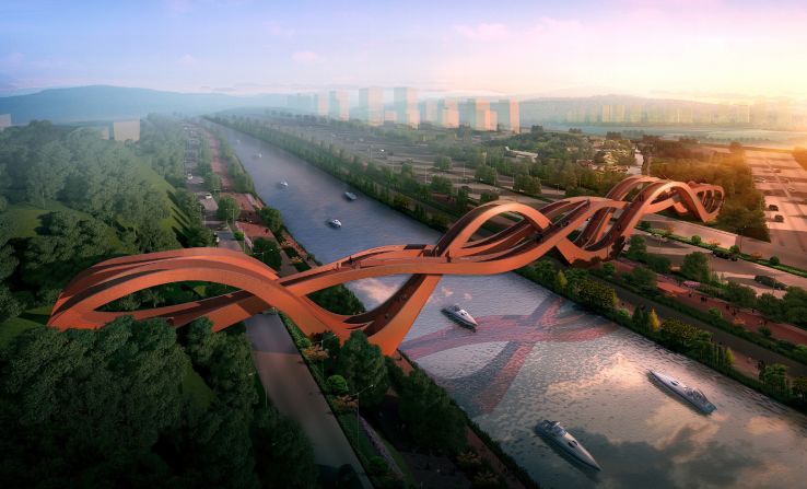 <a href="index.php?page=&url=http%3A%2F%2Fwww.nextarchitects.com%2Fen%2Fwhat%2F2016%2F" target="_blank" target="_blank">NEXT Architects</a>' Lucky Knot Bridge is set to open later this year. The name and shape refer to the Chinese art of decorative knotting, which is associated with good luck. 