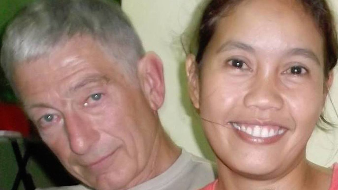 Hostages Robert Hall and Marites Flor