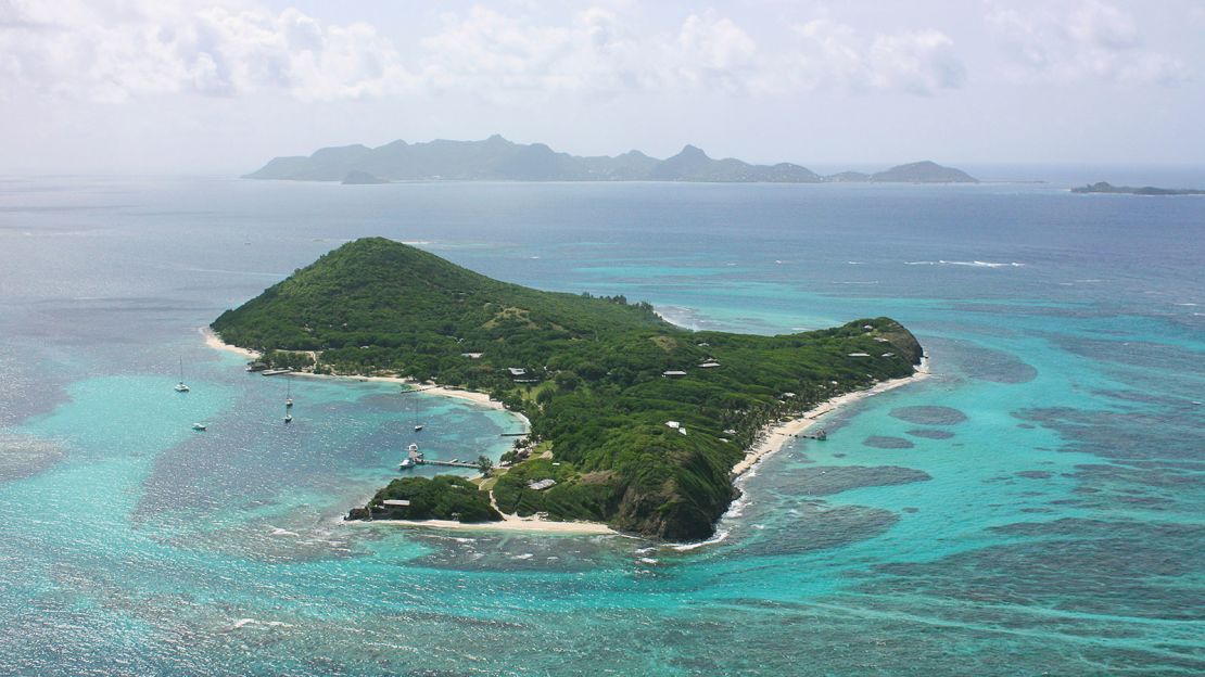 Petit St. Vincent has seven perfect beaches.