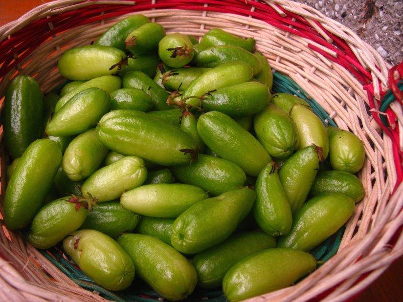 Souring agents are a constant and critical component of Filipino cuisine. The prize for the ultimate sour Filipino ingredient goes to kamias, a soft yellow-green fruit that will have you puckering in no time. 