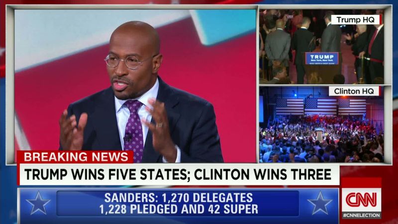 Van Jones: Donald Trump's Sweep A 'bizarre Outcome' | CNN Politics