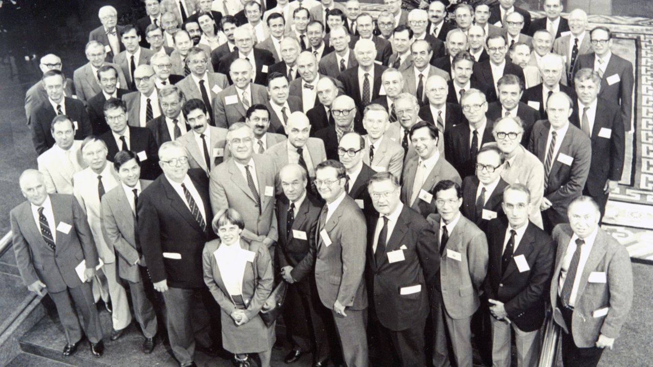 Being a woman in the male-dominated neurosurgery field was a challenge for Dr. Muraszko (bottom center).