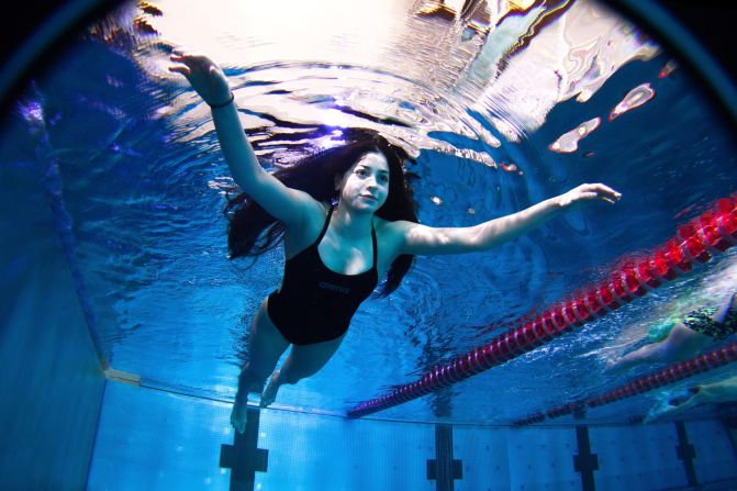 Yusra Mardini, an 18-year old Syrian, may join her. This summer, Yusra Mardini was swimming through the Aegan sea in a bid for asylum. Now, she's aiming to swim in the Olympics. <br /><br /><a href="index.php?page=&url=http%3A%2F%2Fedition.cnn.com%2F2016%2F03%2F03%2Fsport%2Folympic-refugee-team-rio%2F">READ: Team of Refugees set to compete at Rio </a>