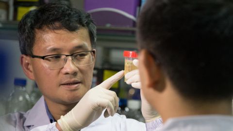 Pei Duanqing's lab has created stem cells from urine.