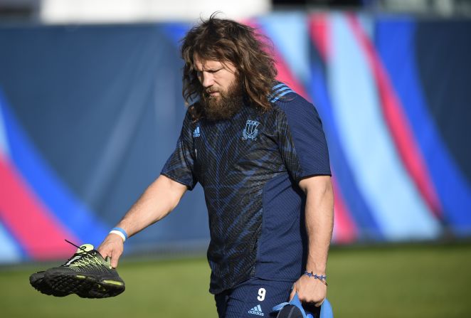 Rugby star Martin Castrogiovanni has been suspended by his club, Racing 92.