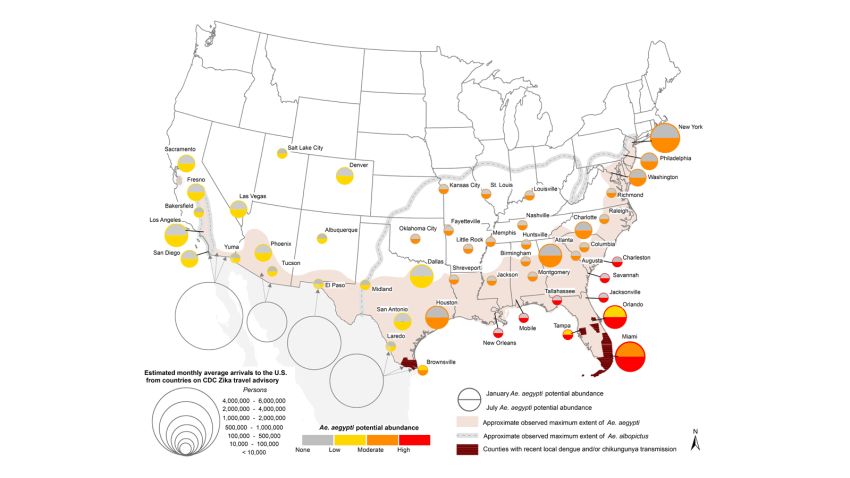 gfx map zika mosquitoes nasa