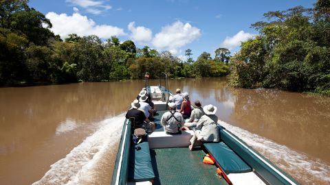 "If somebody wants to enjoy the wildlife, this is a very good place to go," says Estrella expedition leader Dennis Osario. "The river is vast, and there are not many companies going there. It's a personal experience, feeling the spirit of the forest. It's living a dream."