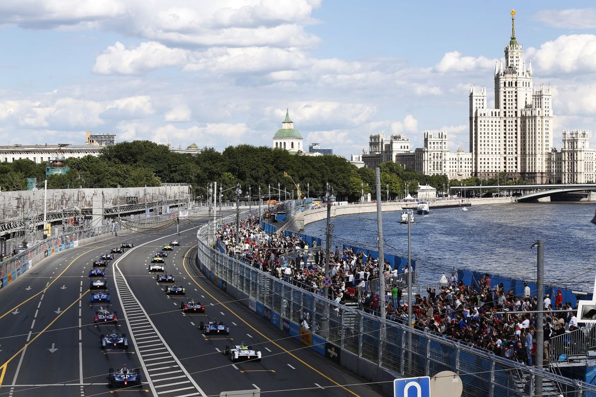 Formula E's strategy of racing in city centers gives the racing series the chance to show off the latest electric technology to fans.