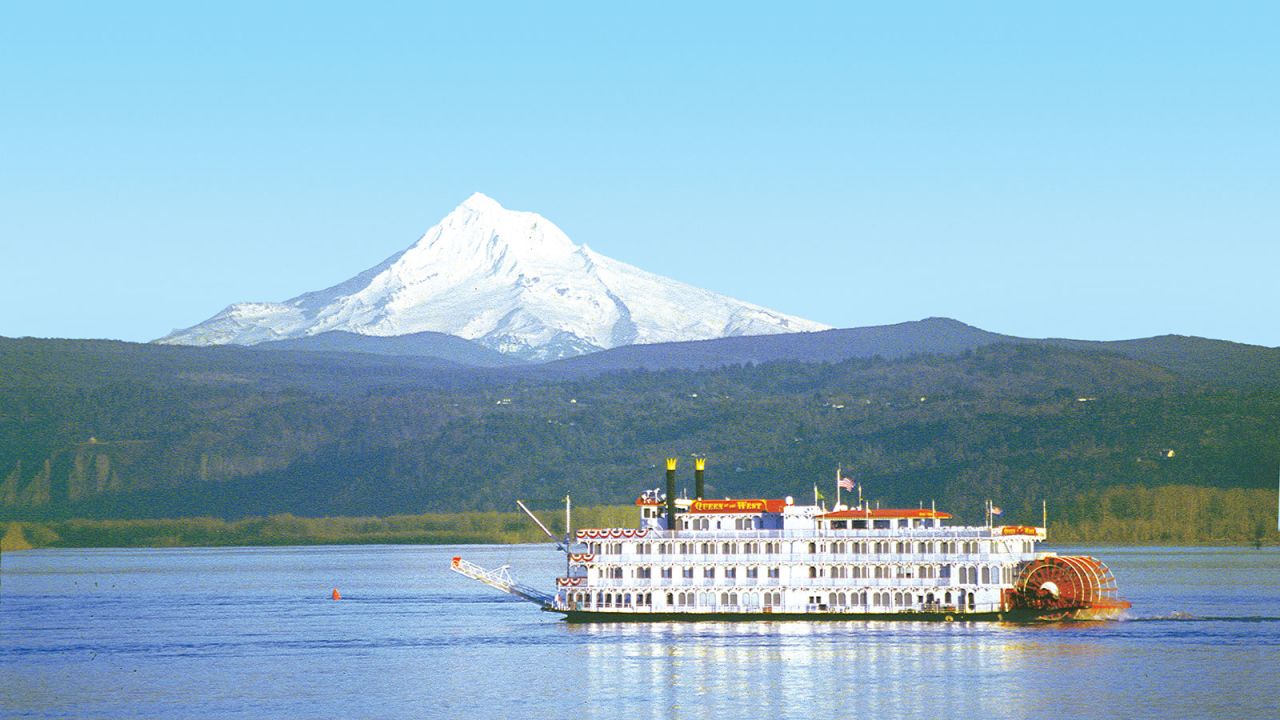 The Queen of the West's cruises retraces explorations by Lewis and Clark. 