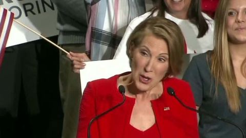 Former HP CEO and Republican Presidential Candidate Carly Fiorina