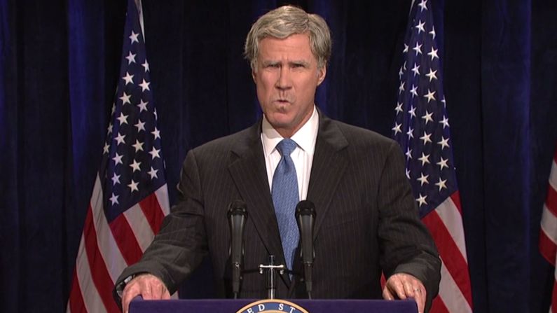 Will Ferrell is famous for playing former President George W. Bush on "SNL" and now he<a href="index.php?page=&url=http%3A%2F%2Fvariety.com%2F2016%2Ffilm%2Fnews%2Fwill-ferrell-to-play-former-president-ronald-reagan-in-new-movie-exclusive-1201762057%2F" target="_blank" target="_blank"> is reportedly on board to play President Ronald Reagan in a planned motion picture.</a> Check out a few of the other actors who've portrayed commanders in chief:
