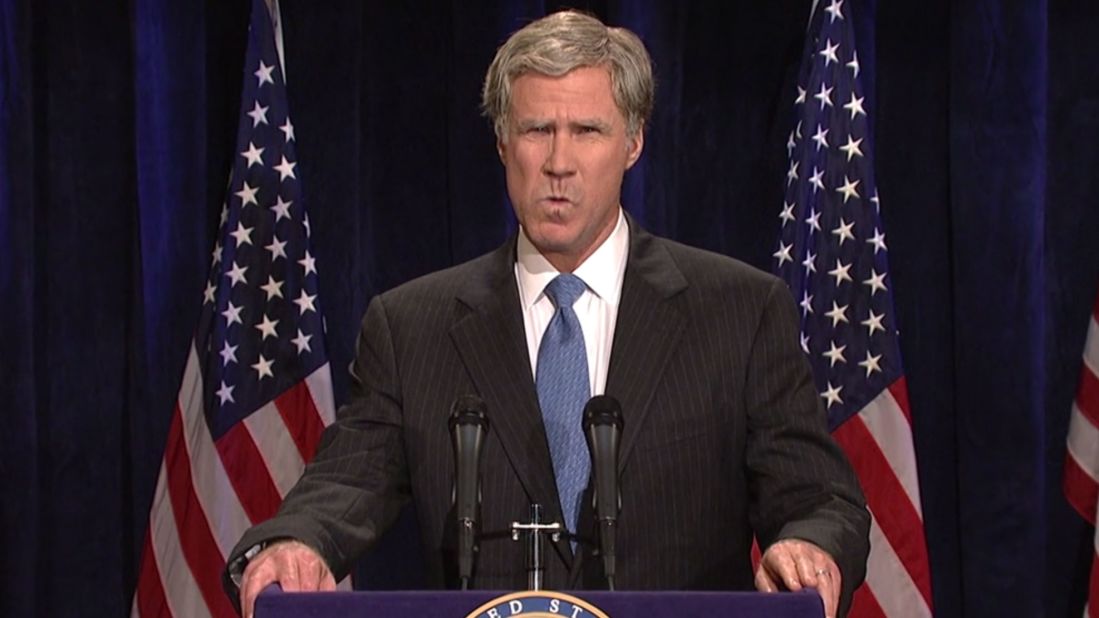 Will Ferrell is famous for playing former President George W. Bush on "SNL" and now he<a href="http://variety.com/2016/film/news/will-ferrell-to-play-former-president-ronald-reagan-in-new-movie-exclusive-1201762057/" target="_blank" target="_blank"> is reportedly on board to play President Ronald Reagan in a planned motion picture.</a> Check out a few of the other actors who've portrayed commanders in chief: 