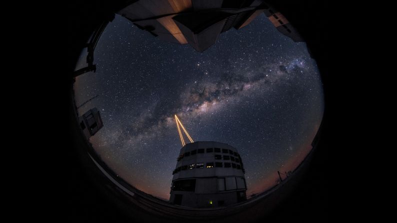 "Attendees were treated to a spectacular display of cutting-edge laser technology against the majestic skies of Paranal," an ESO statement said.