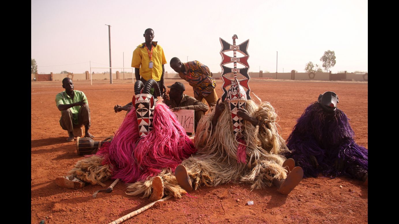 Anthropologist Laurence Douny says that "Festima is a good way for the organizers to make sure younger generations actually know what the masks are all about. There's a lot of masks in Burkina, but they tend to disappear in some areas because of religion."