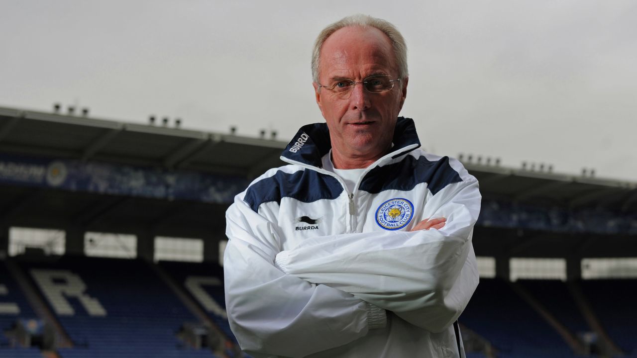 Sven-Goran Eriksson once occupied the Leicester City hotseat. 
