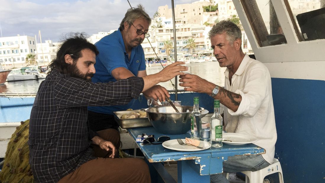 Ouzo and Raki are a fitting accompaniment to the island's diverse array of seafood.