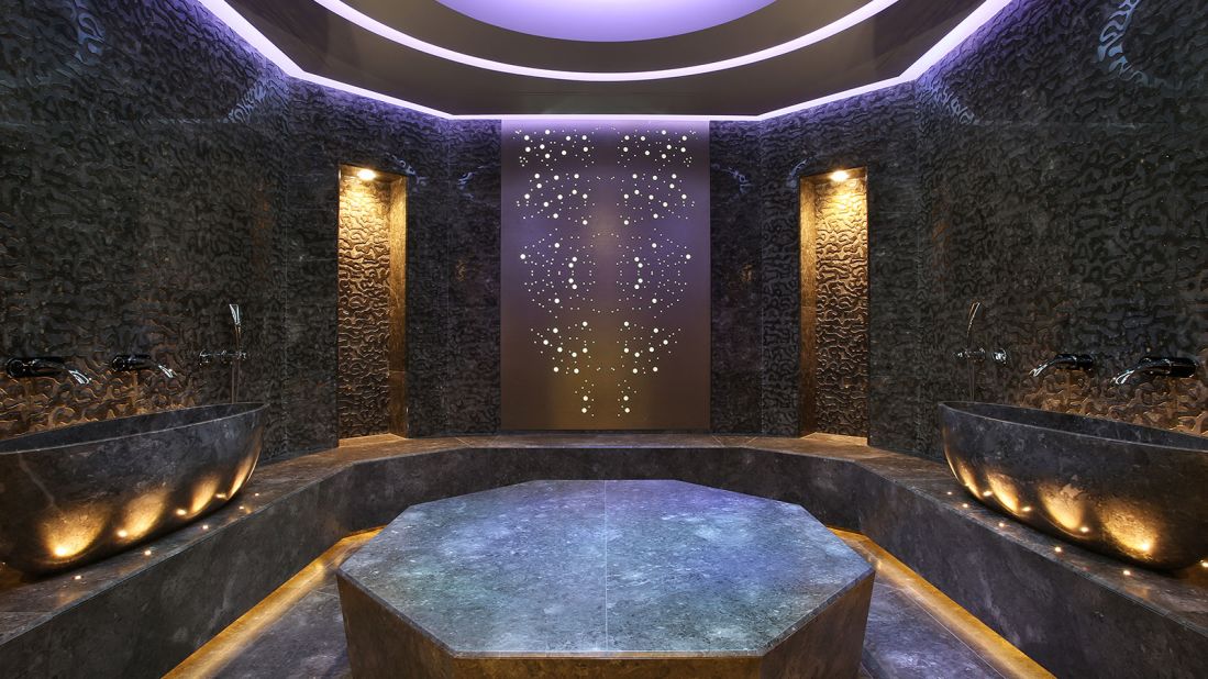 Guests come to the Shiseido Spa for high-tech treatments like the Japanese formulation called Skingenecell 1P, said to be the first ingredient in the world to repel the fundamental cause of skin damage and aging.<br />