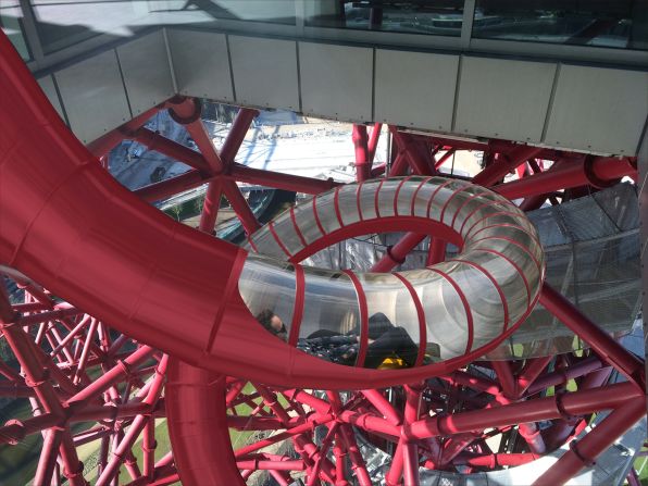 The Orbit Tower was conceived by <a href="index.php?page=&url=http%3A%2F%2Fanishkapoor.com%2F" target="_blank" target="_blank">Anish Kapoor</a> for the 2012 Olympics.