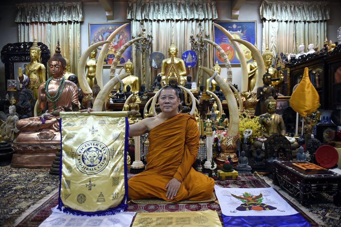 Phra Prommangkalachan says Leicester's success will continue if it keeps upholding the law of karma.