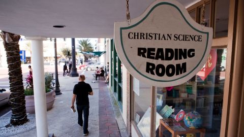  A  Christian Science Reading Room.