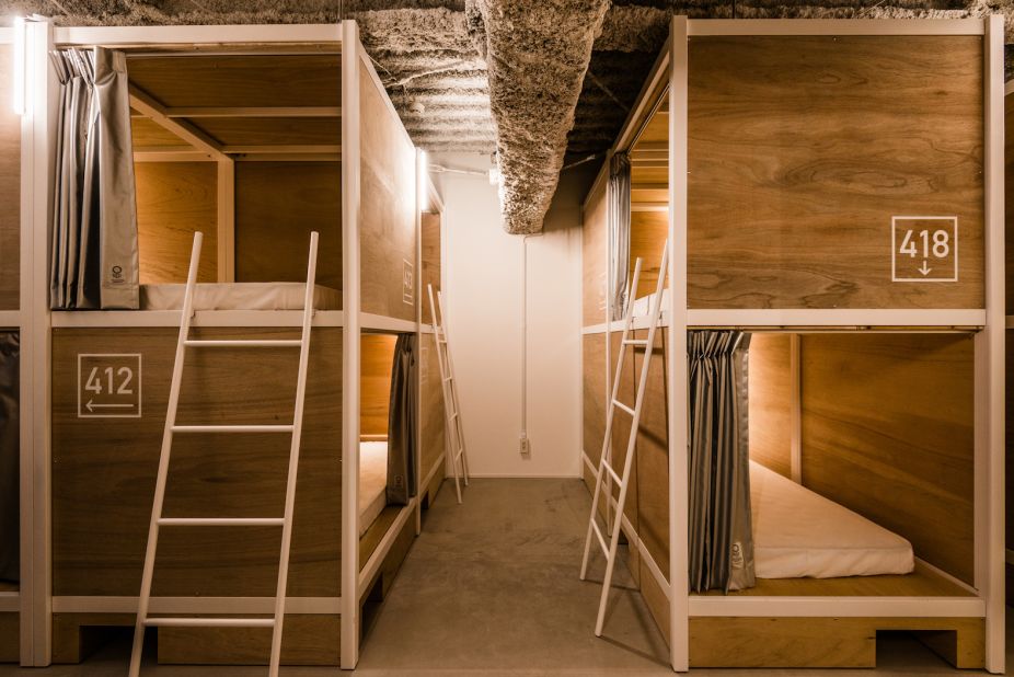 Designed by artist Hiroko Takahashi, the hostel is a self-proclaimed leader in cleanliness and functionality.