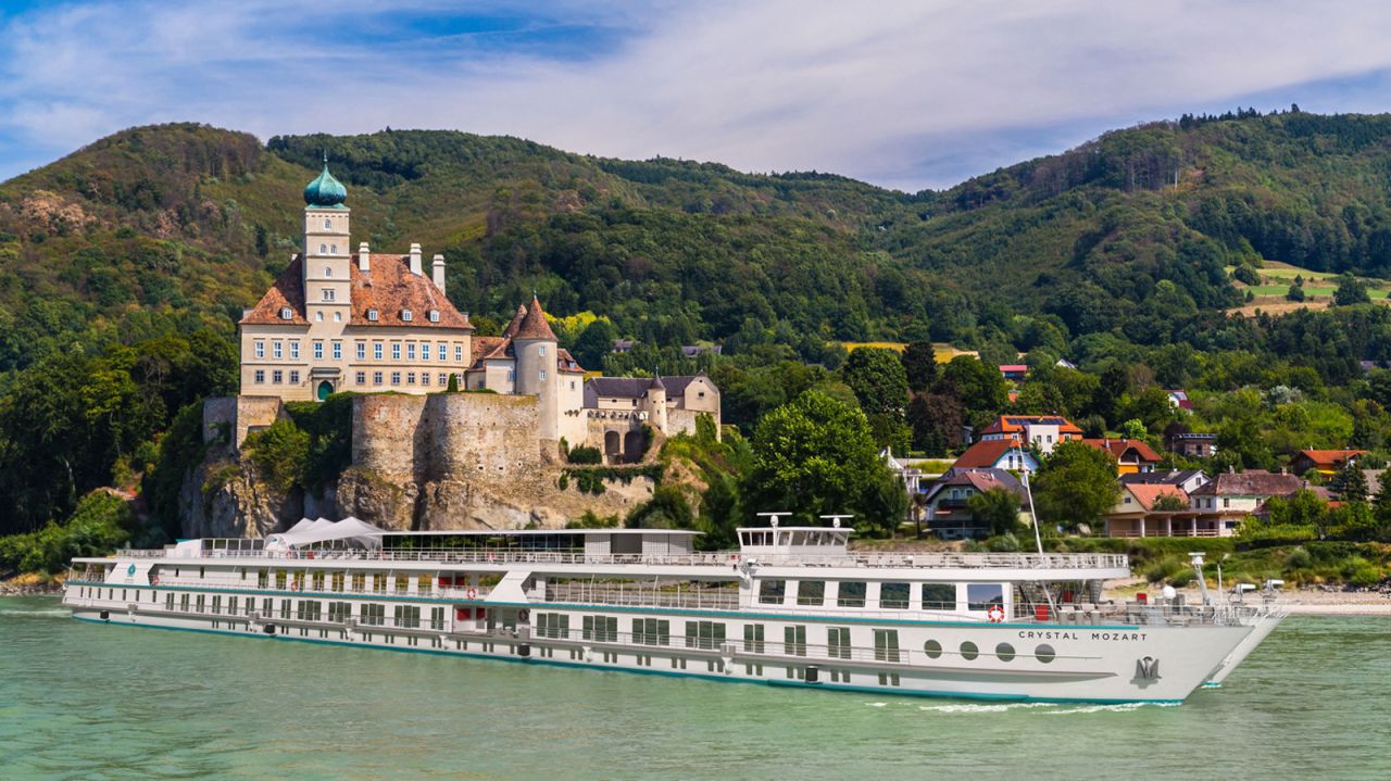 Crystal has expanded into river cruises. It's ordered five new luxury cruises, including the Crystal Mozart, the largest cruise vessel in Europe (artist's concept pictured). The Mozart will make its inaugural trip on the Danube in July 2016. 