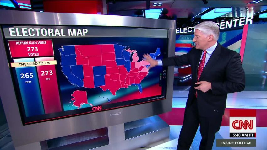 Trump vs. Clinton: the math & the map | CNN