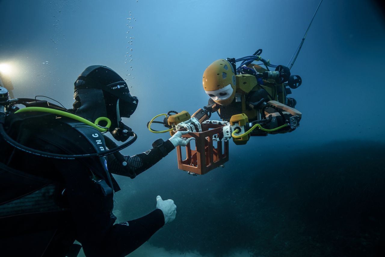 It's a breakthrough, its creator says, and marks the beginning of an age where the robot can undertake tasks that test the limits of a human diver's endurance. 