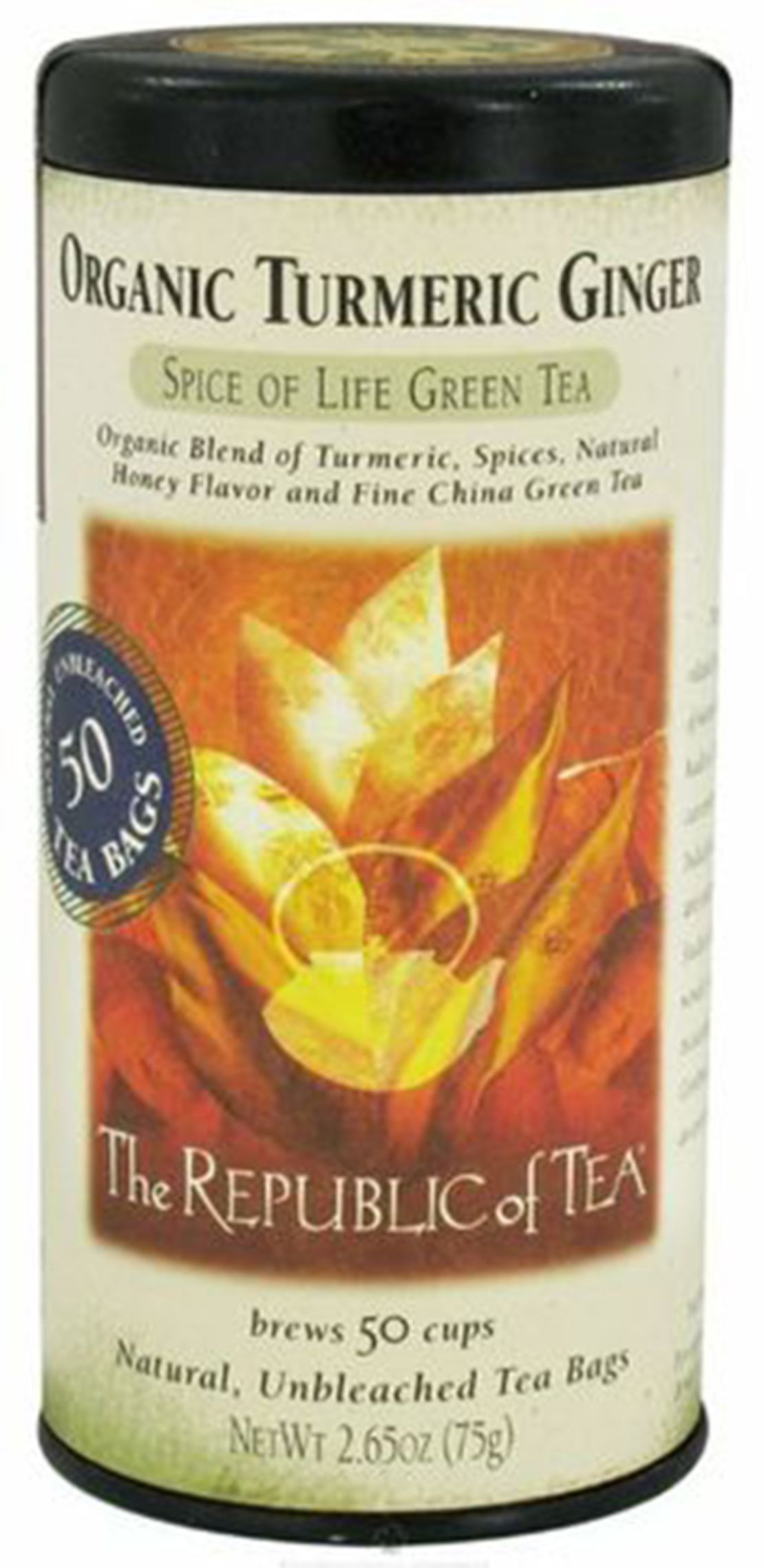The Republic of Tea is voluntarily recalling its organic turmeric ginger tea.