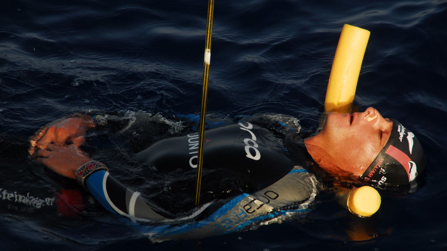 Diver William Trubridge has achieved his 16th world record.