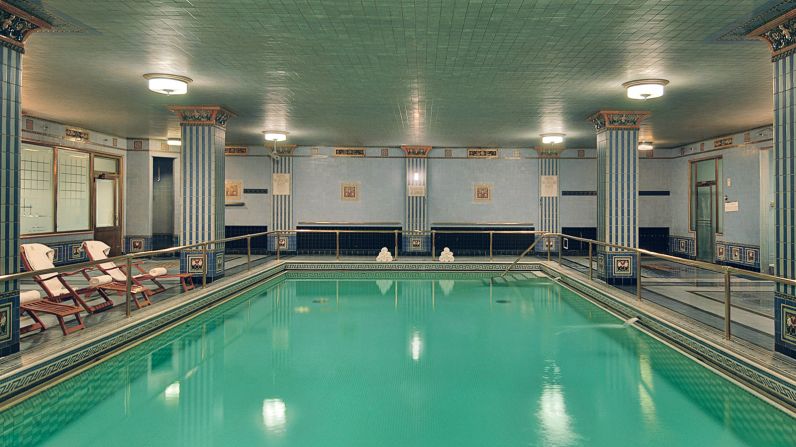 Beneath the Biltmore's fanfared lobby is the city's best subterranean splash from the past: a 90-year-old, Roman-style swimming pool. 