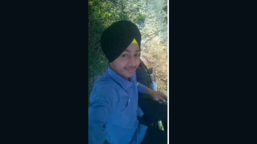 **UNKNOWN SHOT DATE**Photo: Ramandeep Singh15-year-old Ramandeep Singh accidentally shot himself while trying to take a selfie with his father's gun. Singh died in hospital in the afternoon on Sunday May 1, 2016.