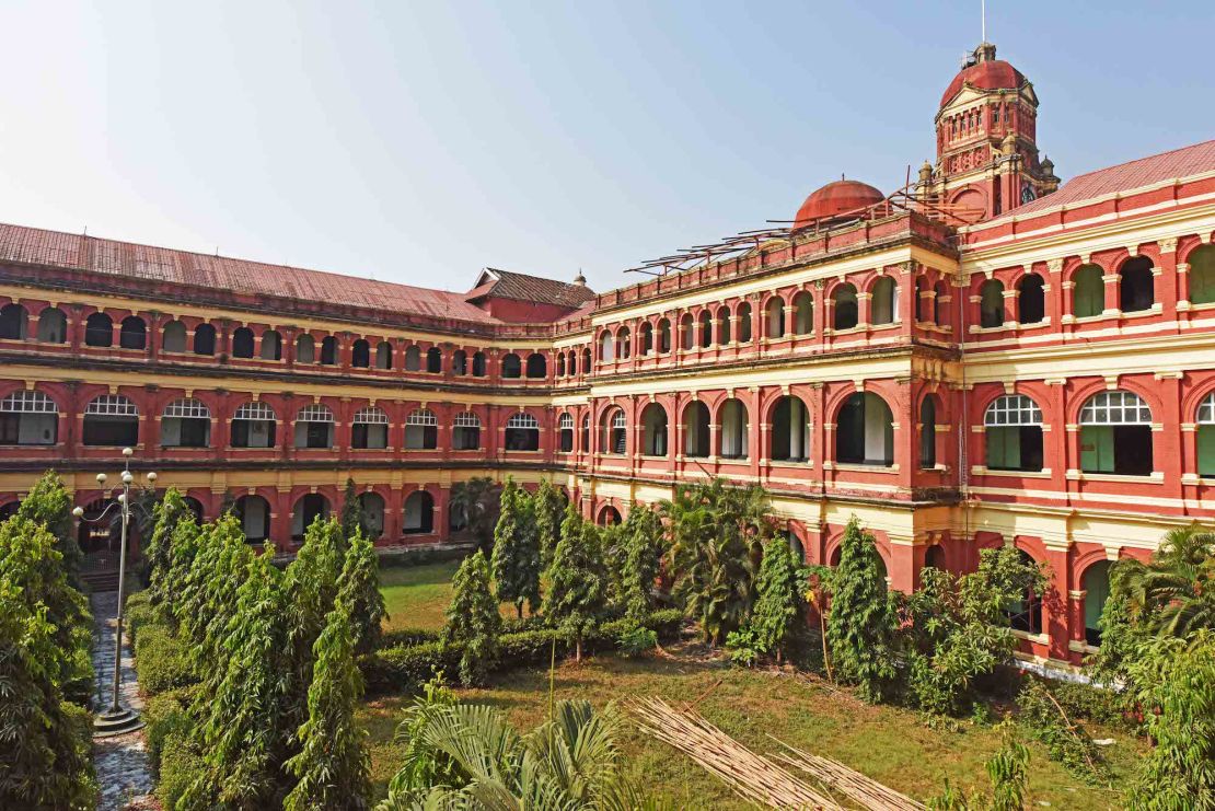 Yangon's High Court Building was built in the early 1900s.