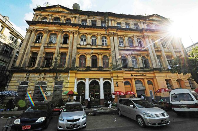 The Sofaer and Co. building in downtown Rangoon was completed by Isaac and Meyer Sofaer in 1906. Both brothers were Baghdad-born, Rangoon-educated Jews.