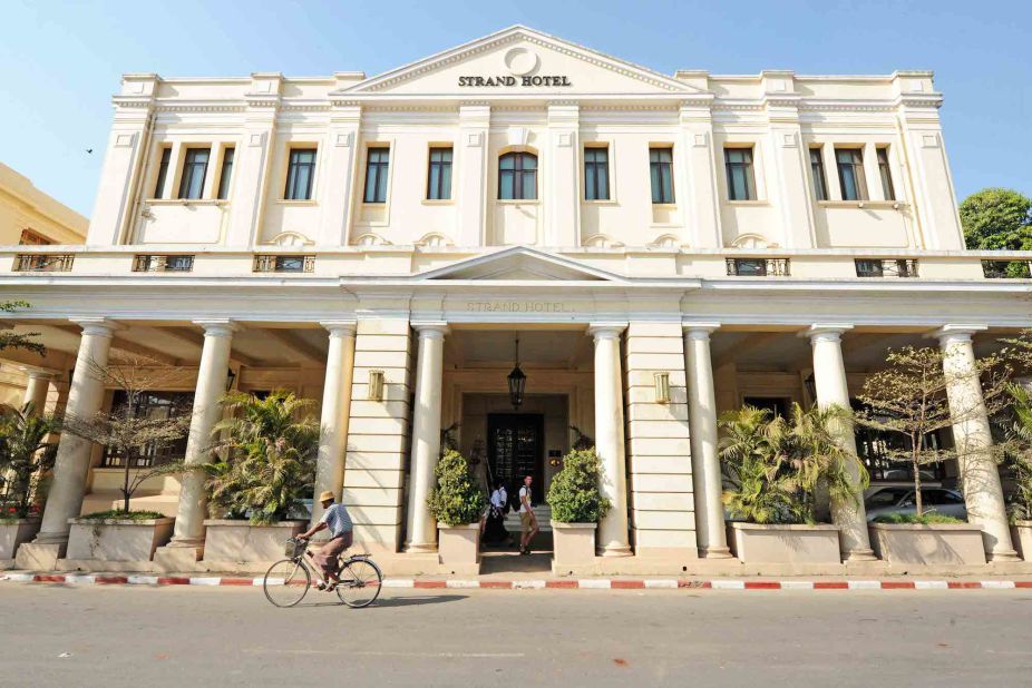 Yangon's most historic luxury hotel, The Strand, was built in 1901 by the Sarkie brothers. 