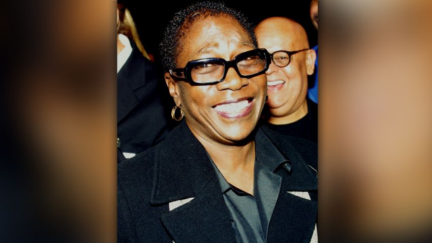 NOVEMBER 4: Producer Afeni Shakur attends the film premiere of 'Tupac Resurrection' at the Cinerama Dome Theater on November 4, 2003 in Hollywood, California. (Photo by Frederick M. Brown/Getty Images)
