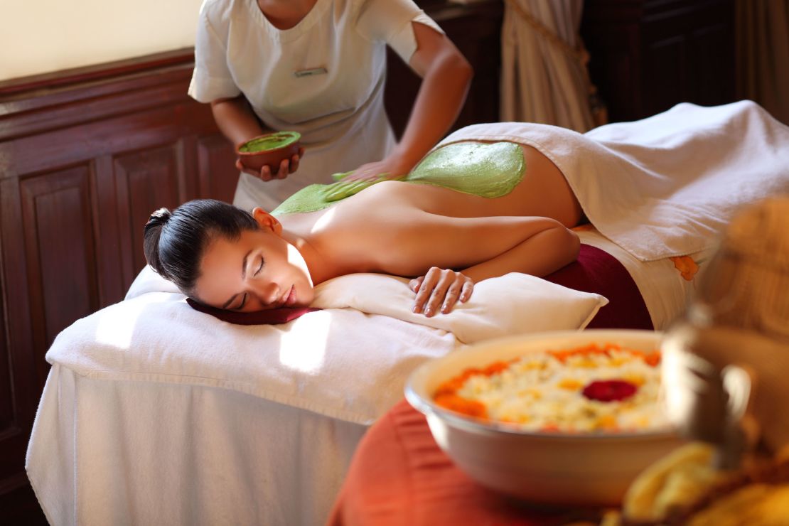 Ananda's spa offers more than 80 body and beauty experiences. 