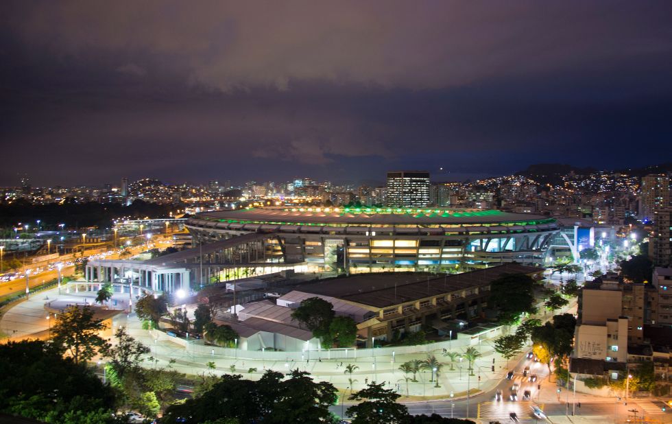 The Maracana stadium  in Rio de Janeiro will host the opening ceremony of the Games which run from August 5-21.